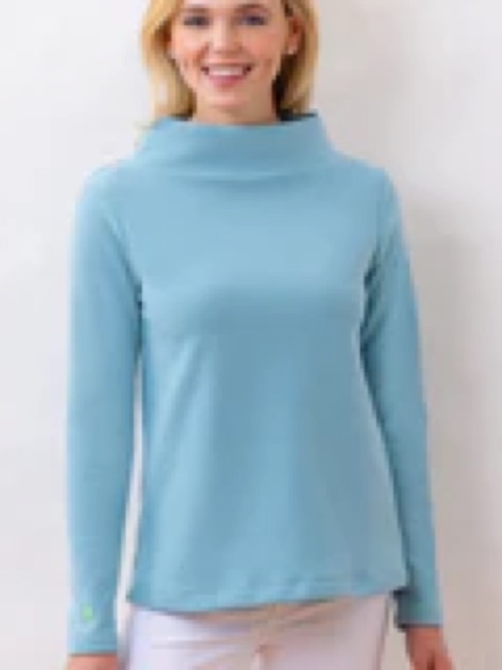 Dudley Stephen’s Greenpoint Boatneck in Terry Fleece (Nantucket Fog)